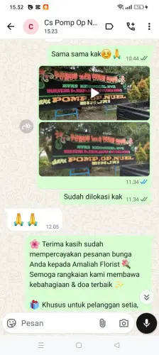 Testimonial Papan Bunga grogol petamburan
